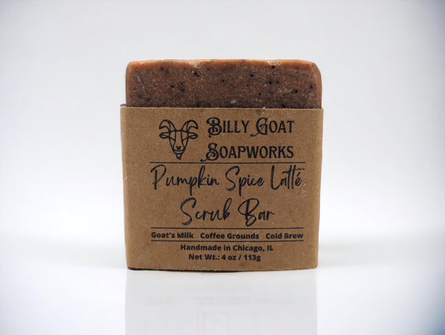 Pumpkin Spice Latté Goat's Milk Scrub Bar